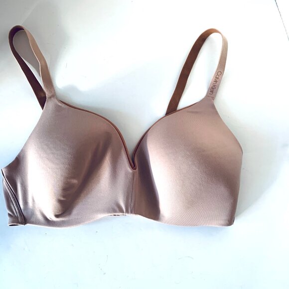 BRAS 2 Two  Black Sz Medium Calvin Klein - Picture 6 of 7